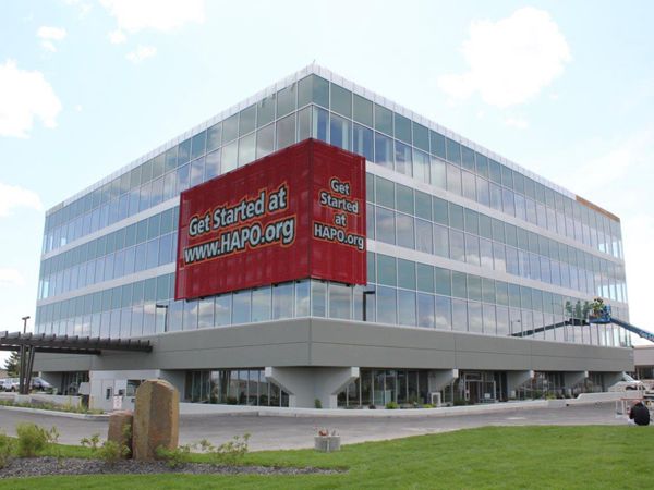 美國華盛頓HAPO社區信用合作社室外全彩led顯示屏