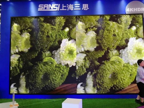 重磅亮相:4K HDR小間距LED屏