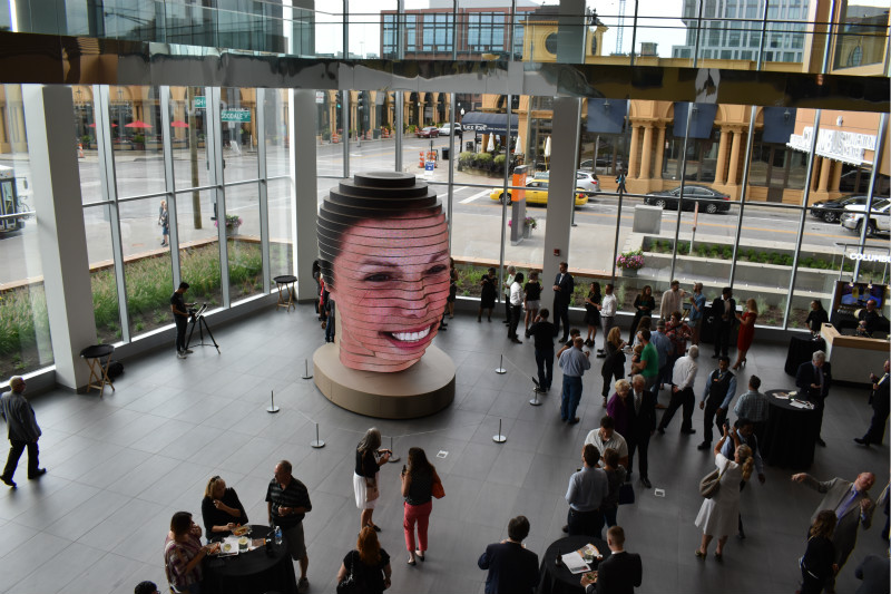 美國(guó)哥倫布市會(huì)議中心異形屏