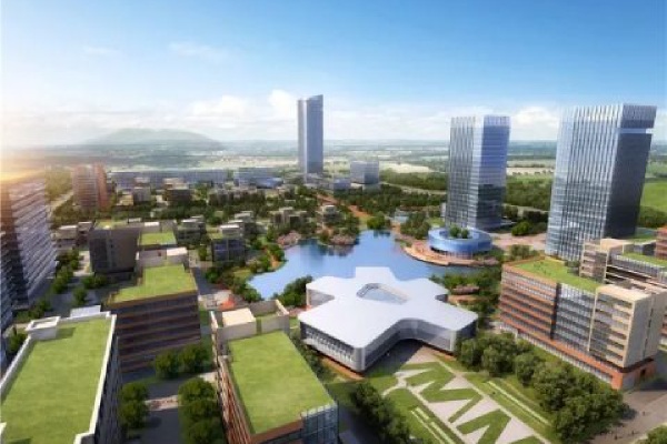 中安創(chuàng)谷智慧園區(qū)鳥(niǎo)瞰圖