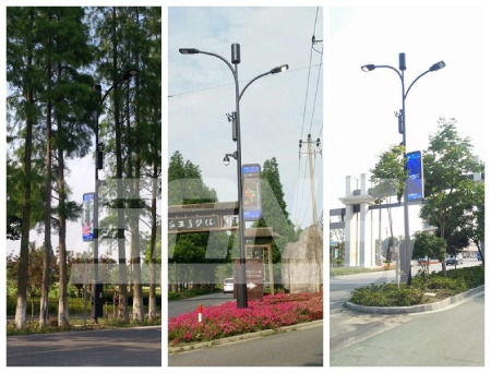 三思智慧路燈在景區建設中主要功能
