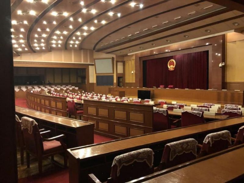 山東人大常委會(huì)表決系統(tǒng)會(huì)議室